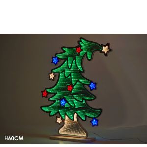 Χριστουγεννιάτικο LED Infinity Δέντρο 60cm