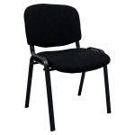 Καρέκλα Επισκέπτη ArteLibre STEELIX Μαύρο Ύφασμα/Μέταλλο 58x54x77cm