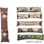 Χριστουγεννιάτικο Μαξιλάρι Μακρύ Gobelin 90x20cm Σε 6 Σχέδια