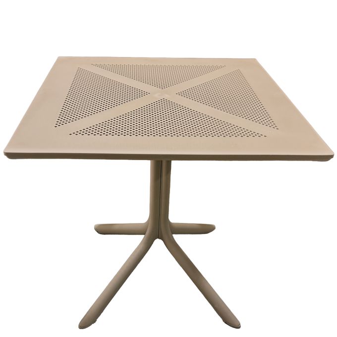 Τραπέζι Κήπου ArteLibre SIREA Cappuccino PP 80x80x75cm