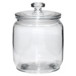 Βάζο Με Καπάκι Διάφανο Ερμητικό 150cl Φ14x18cm