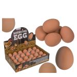 Παιχνίδι Μπαλίτσα Λαστιχένια Αβγό Κότας 5.5cm