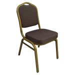 Καρέκλα Catering ArteLibre AUREVIA Μπορντό/Χρυσό Ύφασμα/Μέταλλο 57x40x93cm