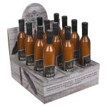 Ομπρέλα Τσέπης Μπουκάλι Ουίσκι Καφέ/Μαύρο Πλαστικό/Μέταλλο 90cm