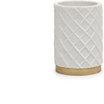Ποτήρι Λευκό Πολυρεζίνη/Μπαμπού 9x13cm