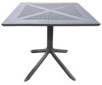 Τραπέζι Κήπου ArteLibre SIREA Γκρι PP 80x80x75cm