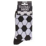 Κάλτσες Ποδόσφαιρο Λευκό/Μαύρο 70% Βαμβάκι/25% Polyester/5% Ελαστάνη Μέγεθος 42-46