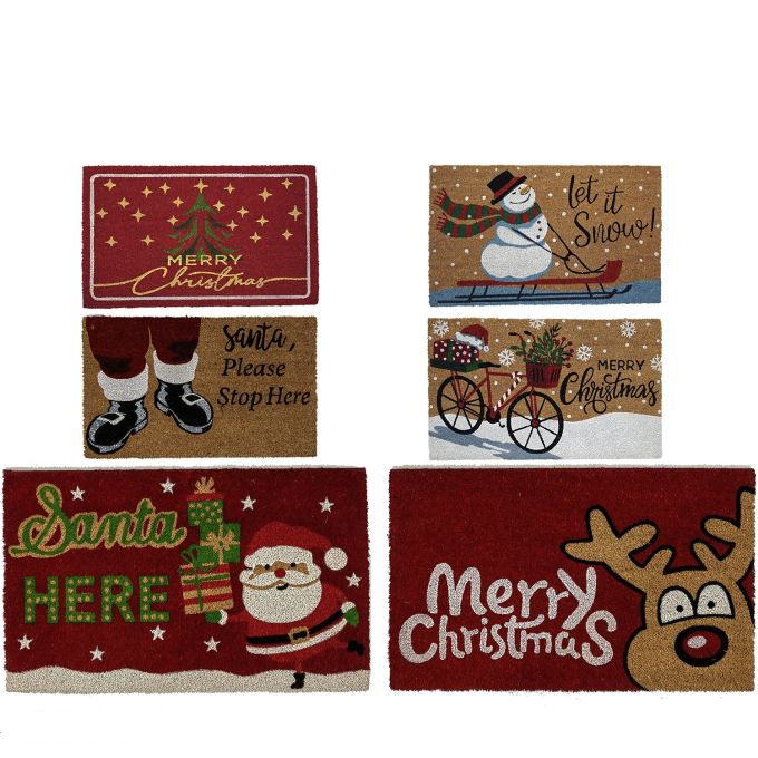 Χριστουγεννιάτικο Χαλί 45x75cm Σε 6 Σχέδια