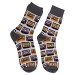 Κάλτσες Κασέτα Γκρι/Λευκό 70% Βαμβάκι/25% Polyester/5% Ελαστάνη Μέγεθος 42-46