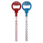 Παιχνίδι Σαπουνόφουσκες Αστείο Πρόσωπο 180ml 44cm Πλαστικό Σε 4 Χρώματα