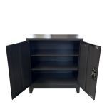 Φοριαμός ArteLibre GONDOLIN Γκρι Ανοιχτό Μέταλλο 90x40x91cm