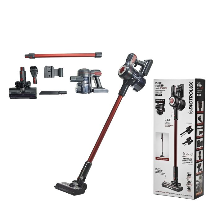 Ηλεκτρική Σκούπα Χωρίς Καλώδιο Pure Sweep 2in1 120W