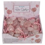 Καρδιά Χαλαζία Ροζ 2.5cm