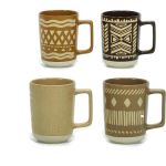 Κούπα 41cl Ethnic Σχέδιο Κεραμικό Φ8.5x11cm Σε 4 Σχέδια