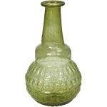 Βάζο ArteLibre Κίτρινο Γυαλί 11x11x20cm