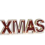 Φωτιζόμενη Χριστουγεννιάτικη Διακόσμηση XMAS 12.5cm