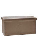 Πουφ Αναδιπλούμενο Τόρτορα Velure 76x38cm