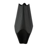 Βάζο Κεραμικό Μαύρο 15X15X30Cm 15X15X30Cm