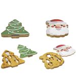 Χριστουγεννιάτικη Επιφάνεια Κοπής Με Αξεσουάρ 24x3x26cm Σε 2 Σχέδια