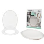 Κάλυμμα Λεκάνης Λευκό Duroplast 45x37cm
