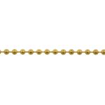 Αλυσίδα Μπίλιας Μπρούτζινη Γυαλιστερή Φ3.2mm 1m