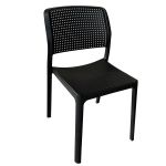 Καρέκλα Κήπου ArteLibre LUMINA Μαύρο PP 55x46x83cm