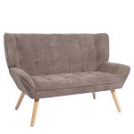 Καναπές ArteLibre NESTO Γκρι Ύφασμα/Ξύλο 86x126x78cm