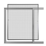 Σίτα Εντόμων Παραθύρου Αλουμίνιο 150x130cm