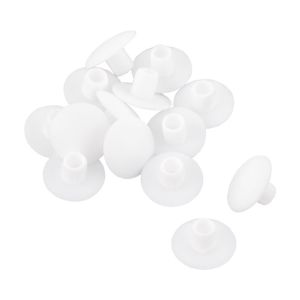 Καπάκι Φ4mm Λευκό Πλαστικό