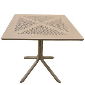 Τραπέζι Κήπου ArteLibre SIREA Cappuccino PP 80x80x75cm