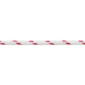 PP Σχοινί Διπλής Πλέξης Λευκό/Κόκκινο 10mm