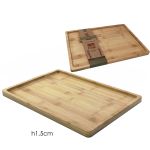 Δίσκος μπαμπού 32x27xh1.5cm
