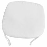 Μαξιλάρι Καρέκλας ArteLibre PLUMORA Λευκό Αδιάβροχο Ύφασμα 43x42cm
