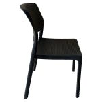 Καρέκλα Κήπου ArteLibre LUMINA Μαύρο PP 55x46x83cm