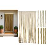 Κουρτίνα Πόρτας Βαμβάκι 120x230cm Σε 2 Χρώματα