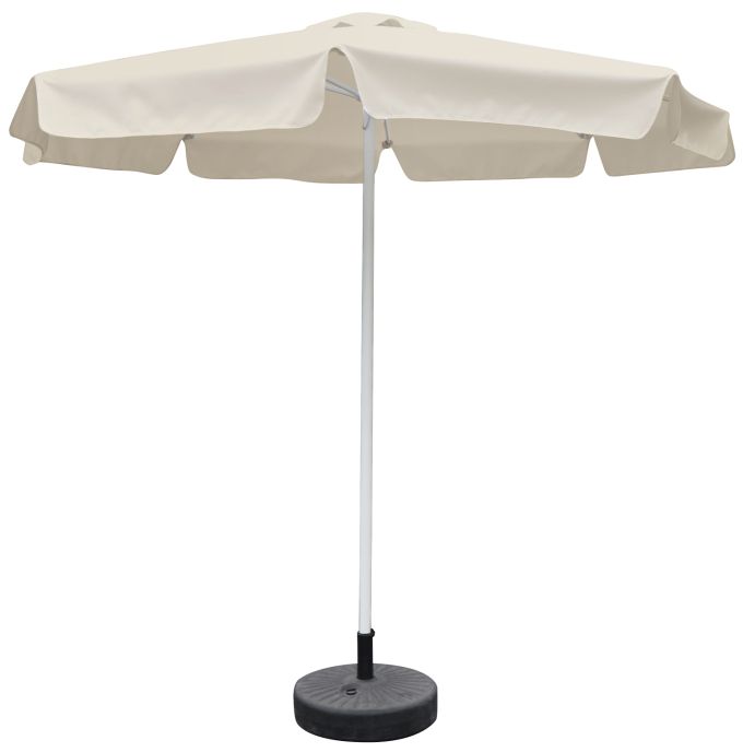 Ομπρέλα Κήπου ArteLibre VALENARE Εκρού/Λευκό Μέταλλο/Polyester Φ2.35m