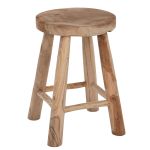 Σκαμπό Επαγγελματικό ArteLibre MOLLIS Καφέ Ξύλο 31x31x45cm