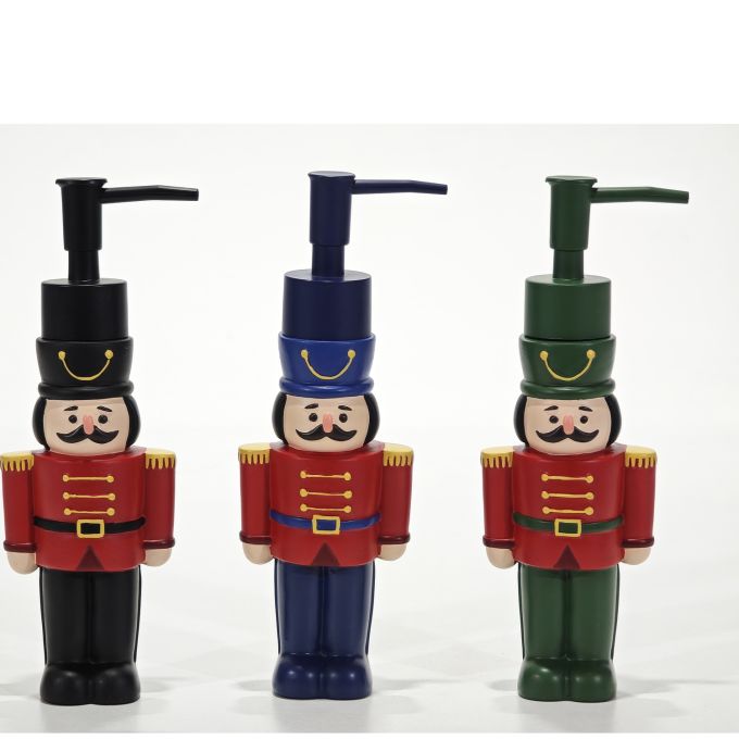 Χριστουγεννιάτικος Διανομέας Σαπουνιού Στρατιωτάκι 18cm Σε 3 Σχέδια