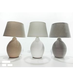 Φωτιστικό Επιτραπέζιο 31cm E14 40W Σε 3 Χρώματα