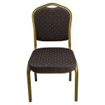 Καρέκλα Catering ArteLibre AUREVIA Μπορντό/Χρυσό Ύφασμα/Μέταλλο 57x40x93cm