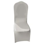Κάλυμμα Καρέκλας ArteLibre VELOURA Λευκό Ενισχυμένο Ελαστικό Ύφασμα