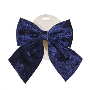 Χριστουγεννιάτικος Φιόγκος Μπλε 20x24cm