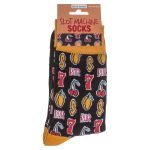 Κάλτσες Κουλοχέρης Μαύρο/Πορτοκαλί 70% Βαμβάκι/25% Polyester/5% Ελαστάνη Μέγεθος 42-46