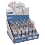 Καλώδιο USB Δεδομένων iPhone/USB-C/Micro USB 1m Σε 4 Χρώματα