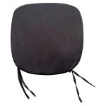 Μαξιλάρι Καρέκλας ArteLibre FLUMEA Μαύρο Ύφασμα 44x42cm