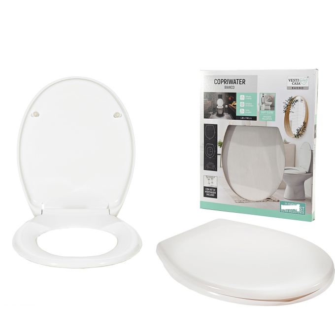 Κάλυμμα Λεκάνης Λευκό Duroplast 45x37cm