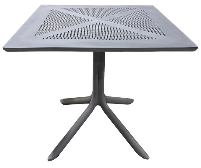 Τραπέζι Κήπου ArteLibre SIREA Γκρι PP 80x80x75cm