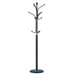 Καλόγερος ArteLibre ORTONA Μαύρο Μέταλλο 37x37x180cm