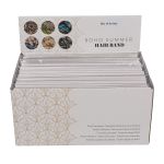 Κορδέλα Μαλλιών Boho-Summer 100% Polyester 22.5x9cm Σε 6 Σχέδια