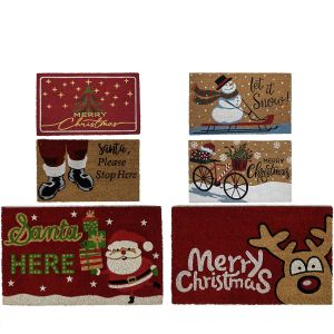 Χριστουγεννιάτικο Χαλί 45x75cm Σε 6 Σχέδια